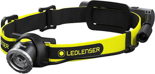 LedLenser Rechargeable Head Flash Light LED IPX4 with Maximum Brightness 600lm