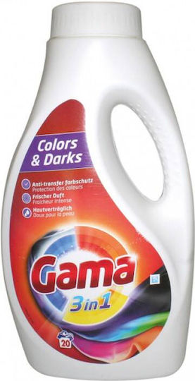 Gama Επαγγελματικό Υγρό Απορρυπαντικό για Χρωματιστά Ρούχα (20 Μεζούρες)