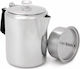 GSI Outdoors Stovetop Espresso Pot Argintiu