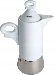 Krups Stovetop Espresso Pot Argintiu