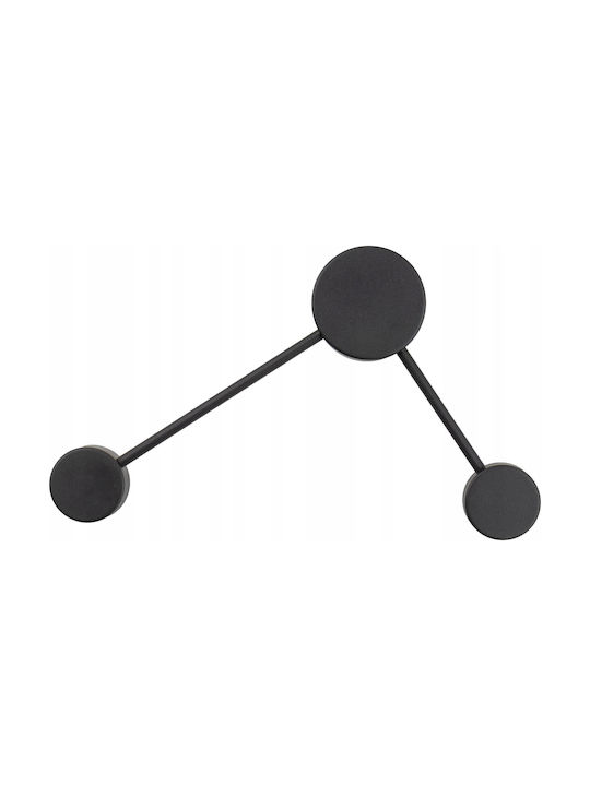 TK Lighting Lamp Wall Black
