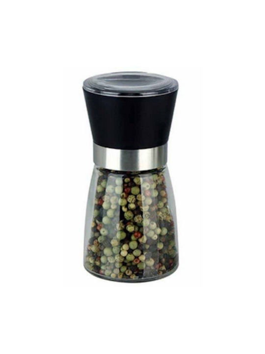 Manual Set Spice Mills made of Glass in Black Color 1pcs