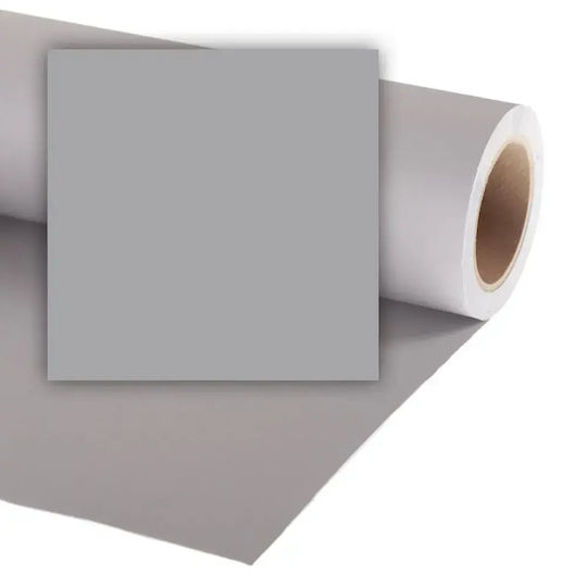 Colorama Fundal Fotografic Hârtie 218x1100 cm Gri
