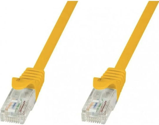 Techly U/UTP Cat.5e Ethernet Network Cable 10m Yellow