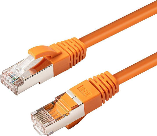 Microconnect S/FTP Cat.6a (Gigabit) Cablu De Rețea Ethernet 30m Portocaliu