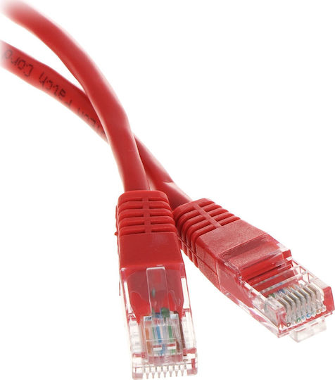 Belkin U/UTP Cat.5e (Gigabit) Мрежов Кабел Ethernet 1м Червен