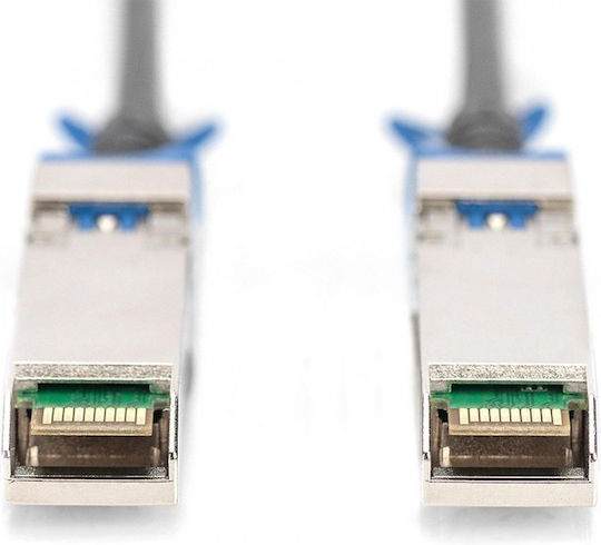 Digitus Direct Attach Copper Καλώδιο Δικτύου Ethernet 5m Μαύρο