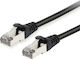 Equip S/FTP Cat.6 Gigabit Network Cable Ethernet 30m Black