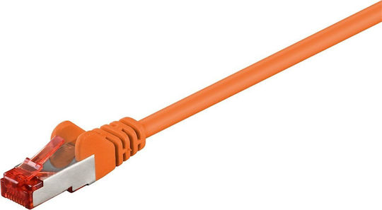 Goobay S/FTP Cat.6 Ethernet Network Cable 30m Orange 1pcs