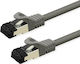 Triton S/FTP Καλώδιο Δικτύου Ethernet 2m Γκρι