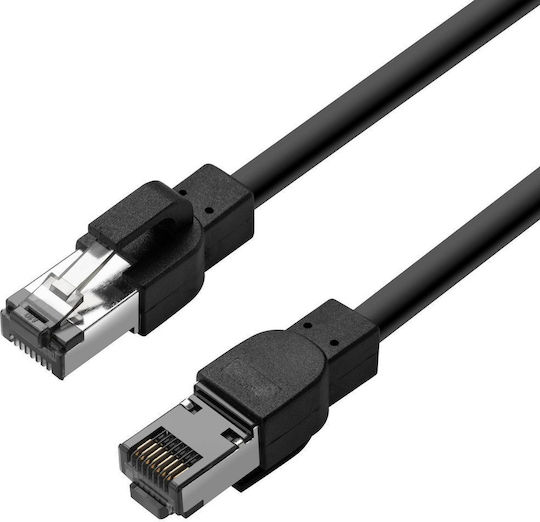 Lanview S/FTP Cat.6a Ethernet Network Cable 2m Black 1pcs