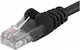 PremiumCord U/UTP Kat.6 Ethernet-Netzwerkkabel 1.5m Schwarz 1Stück