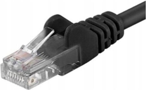PremiumCord U/UTP Kat.6 Ethernet-Netzwerkkabel 1.5m Schwarz 1Stück