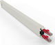 Patchbox U/UTP Cat.6a Ethernet Network Cable 0.8m Red 1pcs