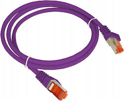 A-LAN S/FTP Cat.6a Netzwerkkabel Ethernet 0,25m Lila A-LAN S/FTP Cat.6a Netzwerkkabel Ethernet 0,25m Lila