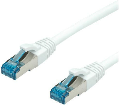 Value S/FTP Cat.6a (Gigabit) Network Cable Ethernet 15m White