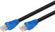 Microconnect U/UTP Cat.6 (Gigabit) Καλώδιο Δικτύου Ethernet 75m Μαύρο
