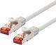 Wantec F/UTP Kat.6 Ethernet-Netzwerkkabel 0.25m 1Stück