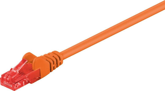Goobay U/UTP Cat.6 (Gigabit) Καλώδιο Δικτύου Ethernet 1.5m Πορτοκαλί