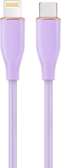Gembird USB-A to Lightning Cable Μωβ 1.5m