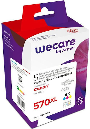 Armor Games Συμβατό Μελάνι Εκτυπωτή InkJet Canon PGI-570XL+CLI-571XL Πολλαπλό (Color) 1τμχ