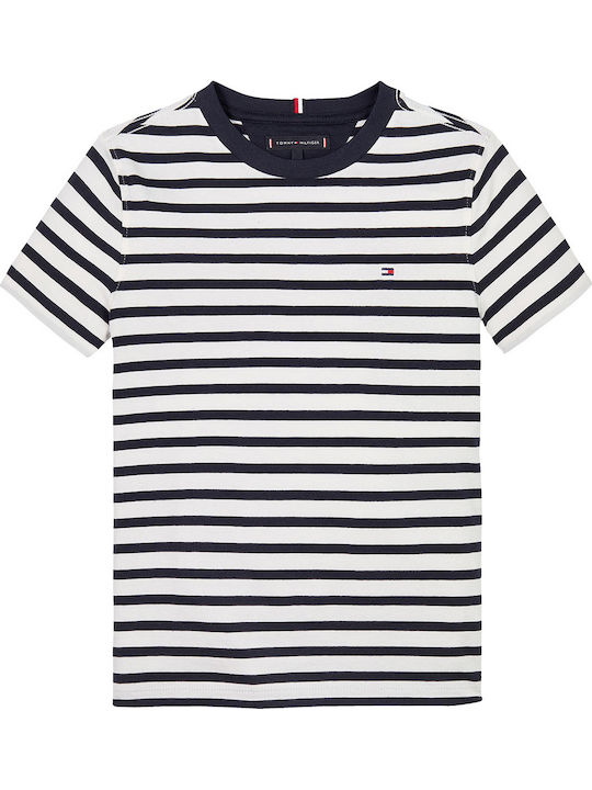 Tommy Hilfiger Tricou pentru copii Alb/albastru...