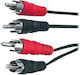 PremiumCord 5m RCA male Cable