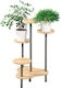 Kesper Plant Stand Metal Brown 64.5cmx46cmx72.5cmcm.