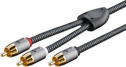 Goobay 65301 RCA male - RCA male 3m