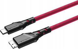 Eaton Regular USB 2.0 σε micro USB 5m Μωβ