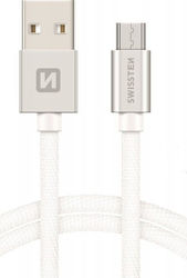 Swissten Regular USB 2.0 to micro USB Cable Γκρ...