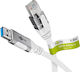 Goobay Редовна USB 2.0 до микро USB кабел Бял 5м (74161) 1бр