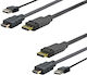 Vivolink Convertor DisplayPort Masculin în DisplayPort Feminin