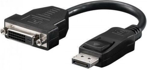 Goobay Konverter DisplayPort / DVI-D männlich zu DisplayPort / DVI-D weiblich 1Stück