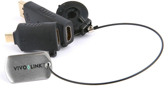 Vivolink Konverter HDMI / DisplayPort / Mini-DisplayPort männlich zu HDMI / DisplayPort / Mini-DisplayPort weiblich 1Stück