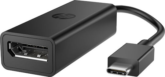 HP Konverter USB-C / DisplayPort männlich zu USB-C / DisplayPort weiblich 1Stück