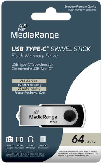 MediaRange 64GB USB 3.2 Stick