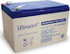 Ultracell Μπαταρία UPS με Χωρητικότητα 12Ah και Τάση 12V 1τμχ