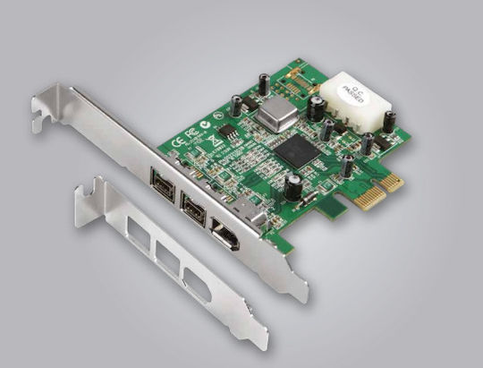 Dawicontrol Карта PCIe с порт Firewire 800 / Firewire 400 / RAID / Molex