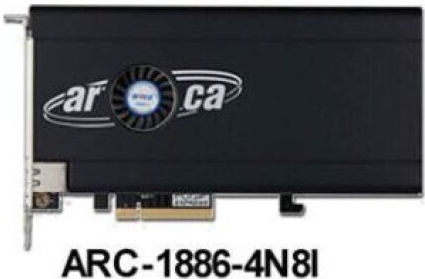 Areca PCIe Card for M.2 Slot RAID
