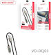 Ven-Dens USB 2.0 Cable USB-C Male - USB-A 120W PD Black 1.5m