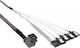 InLine Mini SAS - Mini SAS Cablu 50cm Gri (27631A)