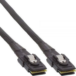 InLine SAS / Mini SAS / SCSI to SAS Cable 100cm Black (27624A)