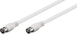 Goobay Cablu Antenă Coaxial de sex masculin - C...