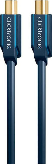 Clicktronic Kabelantenne Koax-Stecker - Koax-Buchse