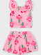 Детски комплект с къси панталони Лятна 2бр Fuchsia Pink