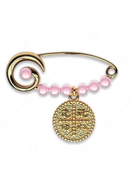 Broșă Argintie pentru Bebe 925 Roz Konstantinato E28708r Broșă Argintie pentru Bebe 925 Roz Konstantinato E28708r