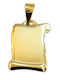Goldplakette M141moyx6 14 Karat
