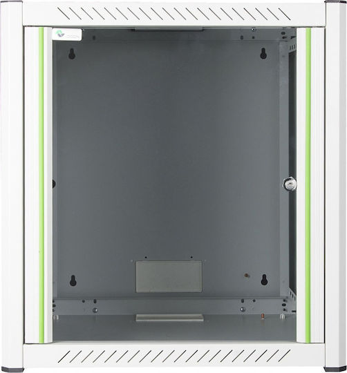 Lanview Montat pe perete Cabină Rack 12U 60x56x64.5cm Alb