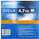 Omega Beschreibbar DVD+R 16x 4.7GB Kuchenbox 1Stück
